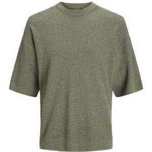 JACK & JONES Heren Jprcckaleb Knit Crew Neck Ss, Vetiver., XL
