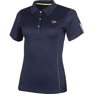 Dunlop dames, polo donkerblauw, wit, XL bovenkleding