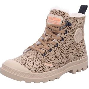 Palladium Dameslaarzen Pampa Hi Zip Wool, modieus, Dear Brown Safari, 42 EU, Dear Brown Safari, 42 EU