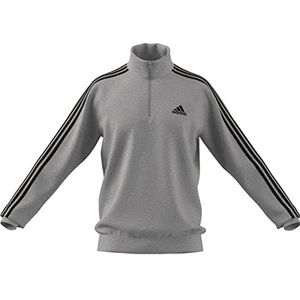 adidas Sweatshirt voor heren, Medium Grijs Hei, S