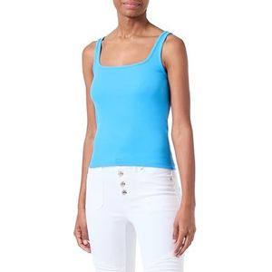 VERO MODA Dames Vmchloe Sl Short Square Ga JRS Noos Top, Bonnieblauw, L