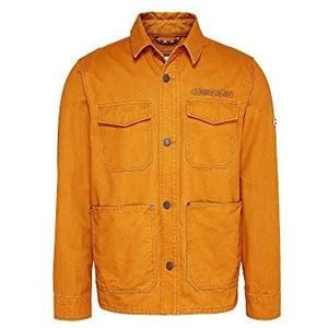 Tommy Jeans Heren Tjm Cotton Cargo Jacket Jacket, bruin (Spiced Toddy), XXL