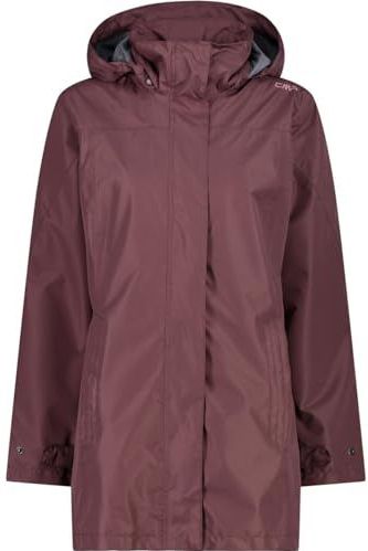 CMP Dames Hoodie Button Regenjas