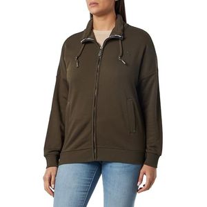 TILDEN Dames oversized sweatjack 37831146, militair lif, M, Militair, M
