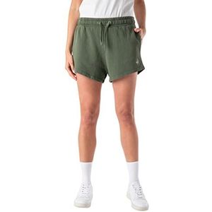 Heart And Soul Damesshort uit de collectie Isla of Wight, dameskleding, sportieve damesshorts, katoenen shorts, kleur kaki, maat S, Khaki (stad), S