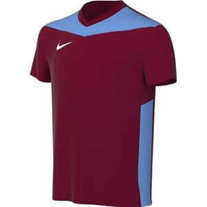 Nike Dri-Fit Park Derby IV T-shirt, uniseks, voor volwassenen, Team Red/University Blue/White, M