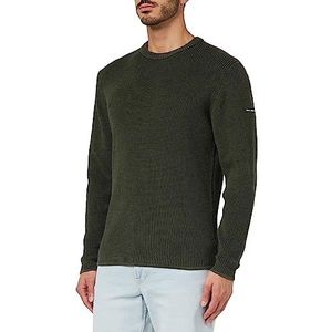 Pepe Jeans Heren Dean Crew Neck Sweater, Groen (Olijf), S