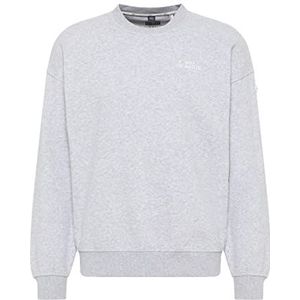 DreiMaster Sweatshirt heren 35626676, lichtgrijs, gemêleerd, XL