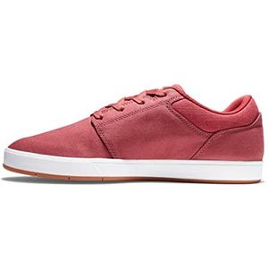 DC Shoes Heren Crisis 2-Leather Shoes for Men Sneaker, Rio RED, 41 EU