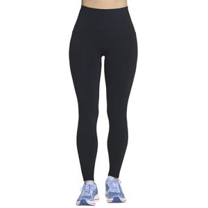 Skechers - GOWALK FL HW Legging - Zwart - Nylon/Elastaan - Sportief