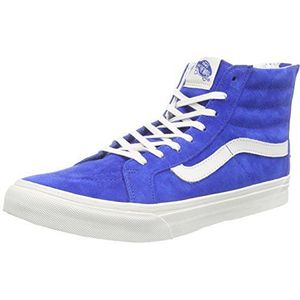 Vans Unisex Volwassenen Sk8-hi Slim Zip Hi-Top Sneakers, Blauwe Scotchgard Donkerblauw, 35 EU