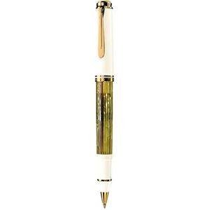 Pelikan Luxe Souveran R400 Rollerball Pen - Schildpad Wit