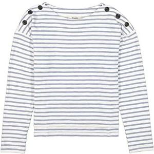 Garcia Trui Sweatshirt voor dames, Gebroken Wit, XS