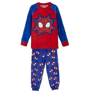 CERDÁ LIFE'S LITTLE MOMENTS Lange single-jersey, exclusief design, comfortabel en zacht, pyjama-spidey, uniseks, kinderen, Blauw, 3 Jaar