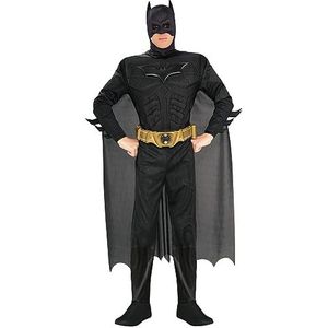 Rubie's Dark Knight Rises kostuum, Batman spierkostuum voor heren, stijl 2, X-Large, borst 44-46 inch, taille 91-101 cm, INSEAM 83 cm