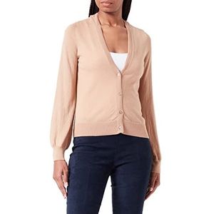 s.Oliver BLACK LABEL Dames 10.2.20.17.172.2118898 Cardigan, oranje, 36