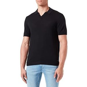 bugatti Heren 7100-35530 Poloshirt, zwart-290, Regular, Zwart-290, 3XL