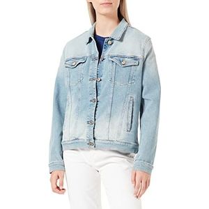 7 For All Mankind Dames MODERN Trucker Luxe Vintage Dream Time JACKE, Light Blue, Large