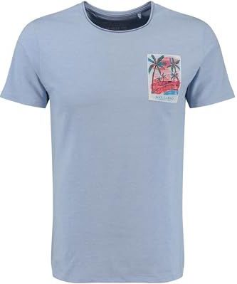 T-shirt - Pastelkleuren - Katoenmix - Regular Fit