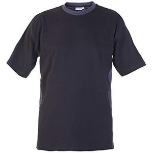 Hydrowear 04601 Tricht T-Shirt, 100% Katoen, Klein formaat, Grijs/Zwart