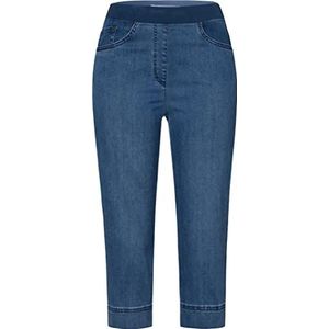 Raphaela by Brax Pamina Capri Light Denim Modieuze Jeans-Capri, Stoned, gemakkelijk te gebruiken, 27W x 32L