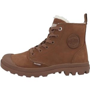 Palladium Pampa Hi Zip WL, damesschoenen, bruin Pattina, 39,5 EU, Brown Pattina, 39.5 EU