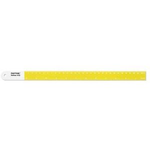 Pantone Ruler Steel 30 cm - Yellow