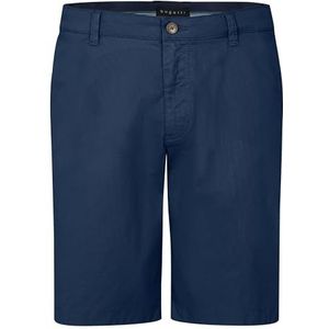 bugatti Chinoshorts voor heren, comfort en elegantie voor warme dagen, 360-blauw, 48
