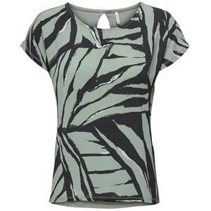 ONLVIGGA S/S AOP TOP Box JRS, Lily Pad/Aop: rebel Tiger, L