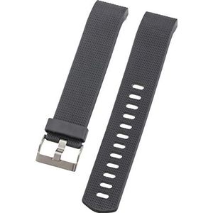 Peter Jäckel Armband voor Fitbit Charge 2 Silicon Sportive Black