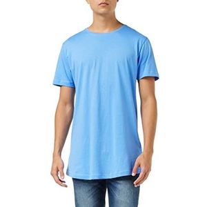 Urban Classics Mannen gevormd lang T-shirt Camiseta, Horizonblauw, M