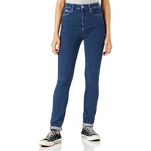 Calvin Klein Dames High Rise Skinny Pants, Denim Dark, 31W/32L, Denim Donker, 34W / 32L