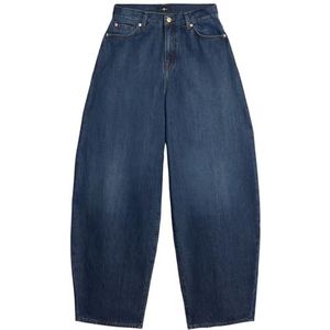 7 For All Mankind Dames Balloon Radar Jeans, Donkerblauw, 23W