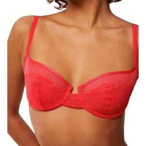 Triumph - Delightful Spotlight W Bra - Rood - Beha met Beugels - Gevoerde Band