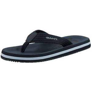 GANT - Brodal - Teenslippers - Blauw - Heren
