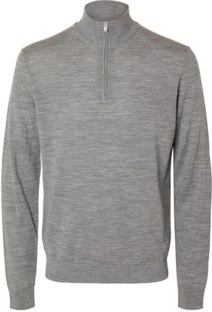 Gebreide Trui - Hoge Hals - Lange Mouwen - Regular Fit - 100% Merinowol