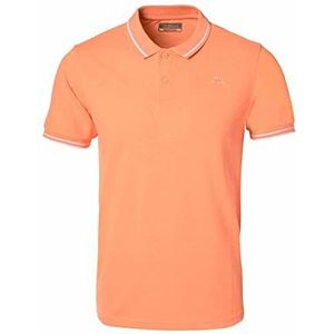 Kappa heren T-shirt ezio corporate man, Oranje/Wit, 5XL