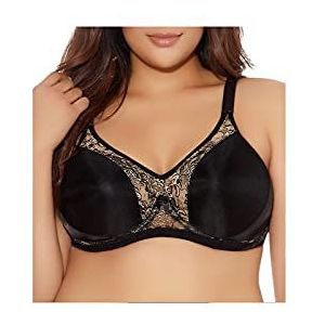 GODDESS Women's Plus-Size Yvette Banded Underwired Bra, Black, 40D