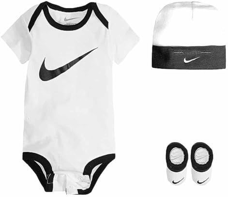 Nike - Ln0072 - Korte Mouw Set - Wit - Katoen