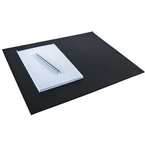 Durable 730401 Lederen bureauonderlegger (voor vergaderruimten, 420 x 300 mm) 1 stuk, zwart