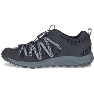 Merrell Wildwood Aerosport Wandelschoen voor heren, Zwart, 46.5 EU