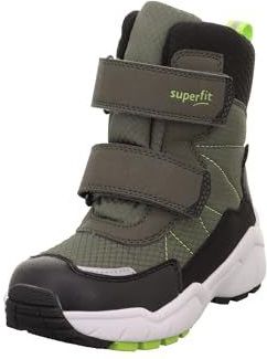 SUPERFIT Snowboots 'CULUSUK 2.0'  olijfgroen / neongroen / donkergroen / zwart