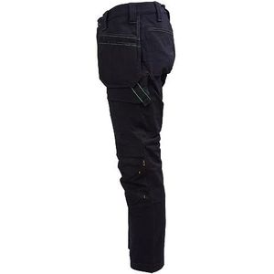 sterling safetywear limite Calgary stretch broek voor heren, slim fit, werk-utility broek, Zwart, 38W / 29L