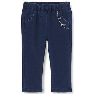 Chicco, Broek met denimeffect, Meisje 0-24, Blauw (957), 3 maanden