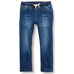 Noppies Baby jongens B Regular Fit Pants Thorne Denim Broek, Medium Blue Wash - P044, 56 cm