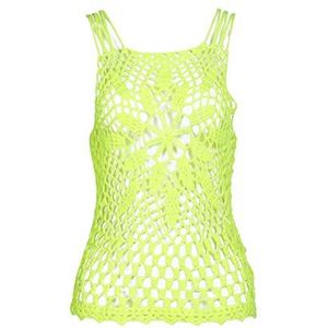 NALLY Dames gehaakte top 25617323-NA02, neon geel, XL/XXL, neongeel, XL/XXL