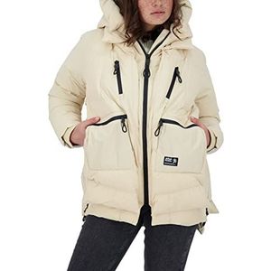 Alife and Kickin RachelAK A Coat Damesjas Winterjas Warm gevoerd XS-XXL, Crème, S, crème, S