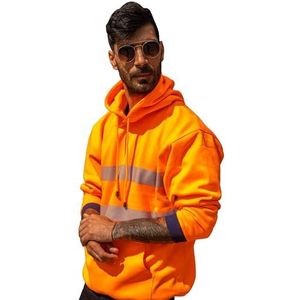Capto Apparel Fluffy Fleece-Hoodie – Luxe zacht fleece van 100% polyester | Optimale gewicht van 280 g/m² Veelzijdige stijl voor elke gelegenheid – werk, spel, binnen, buiten – S