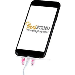Gifts for Readers & Writers Flexistand Compact en verstelbare telefoonstandaard voor iPhone en Android, roze marmer