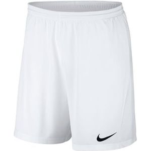 Nike Heren Shorts Short Nike Park Iii Knit, Wit Zwart, BV6855-100, L